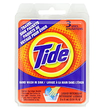 Tide Travel Sink Packets